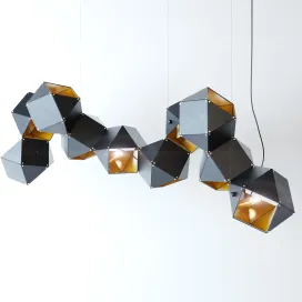 Welles long chandelier